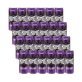 상품 이미지: 핫식스 더킹 퍼플그레이프 355ml 24캔 / 에너지드링크 롯데칠성