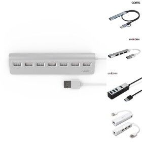 상품 이미지: 무전원 멀티 USB허브 7포트/무선랜/키보드/마우스/PC/분배기/USB/충전/허브/초고속/젠더/데스크탑/멀티포트