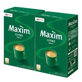상품 이미지: 맥심 디카페인 커피믹스 100T+100T