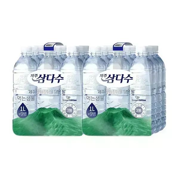 상품 이미지: 삼다수 무/유라벨 랜덤 1L, 18개