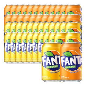 상품 이미지: 환타 오렌지+파인애플 350ml 48캔 (각 24개)