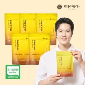 상품 이미지: 백년농가 김강우황금쌀 유기농 지리산 상황버섯 쌀 국내산 현미 베타글루칸 식이섬유 300g x 5봉