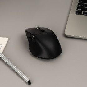 상품 이미지: 로이체 무선 블루투스 스마트 스크롤 하프 버티컬 마우스 블랙 RX-840SW
