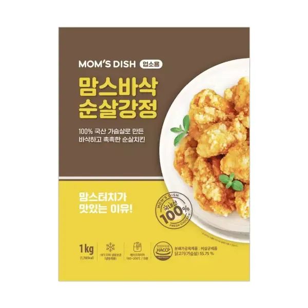상품 이미지: 맘스터치 바삭 치킨강정 1kg+1kg