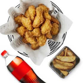 상품 이미지: (교촌치킨) 허니콤보웨지감자세트