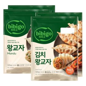 상품 이미지: 비비고 왕교자 1.05kg 2개 + 김치왕교자 1.05kg 2개
