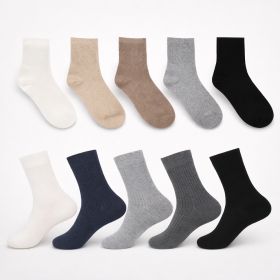 상품 이미지: (20%+10%)국산 고급면 실속형 8켤레 남자 여자 무지 단목 중목 긴 양말
