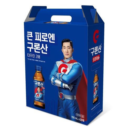 상품 이미지: 해태htb 영진 구론산 오리지날액 선물세트, 150ml, 20개