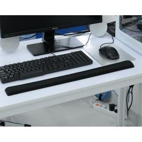 상품 이미지: 롱 키보드 손목 보호대 마우스 패드 받침대 블랙59cm/장/쿠션/보호/전자/컴퓨터/세트/받침/PC/사무실/손목