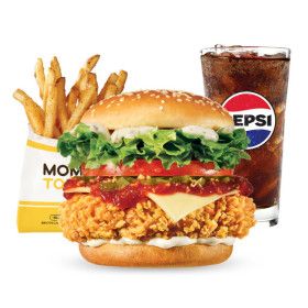 상품 이미지: (맘스터치) 후덕죽 싸이버거 세트