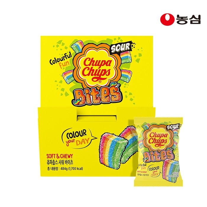 상품 이미지: 츄파춥스 사워바이츠 캥거루 박스 (20봉)