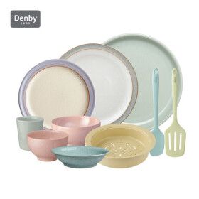 상품 이미지: (HOT특가딜)(덴비8190원 엘리멘츠 핑크/그린 1개도 무배)덴비 정품 엘레멘츠 헤리티지 공기 대접 접시 56종