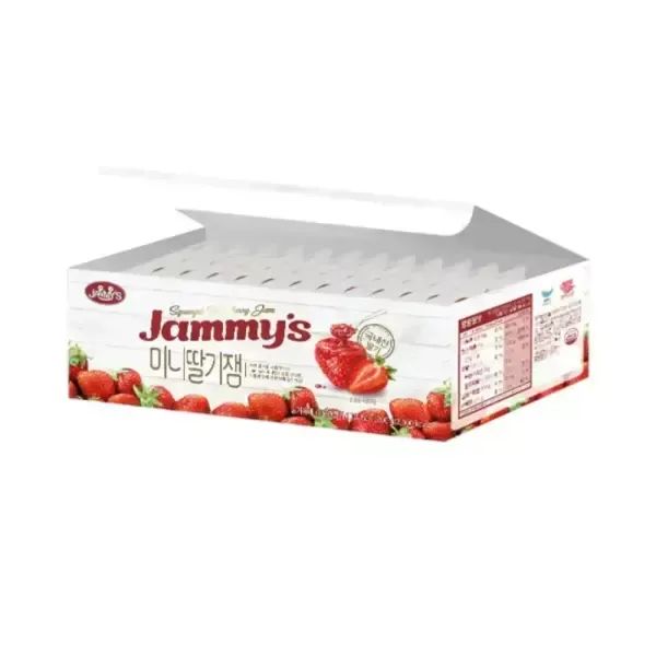 상품 이미지: 재미스 가성비 대용량 미니 딸기잼 12g 100개입