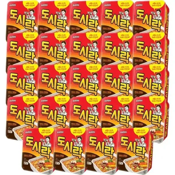 상품 이미지: 팔도 도시락, 86g, 24개