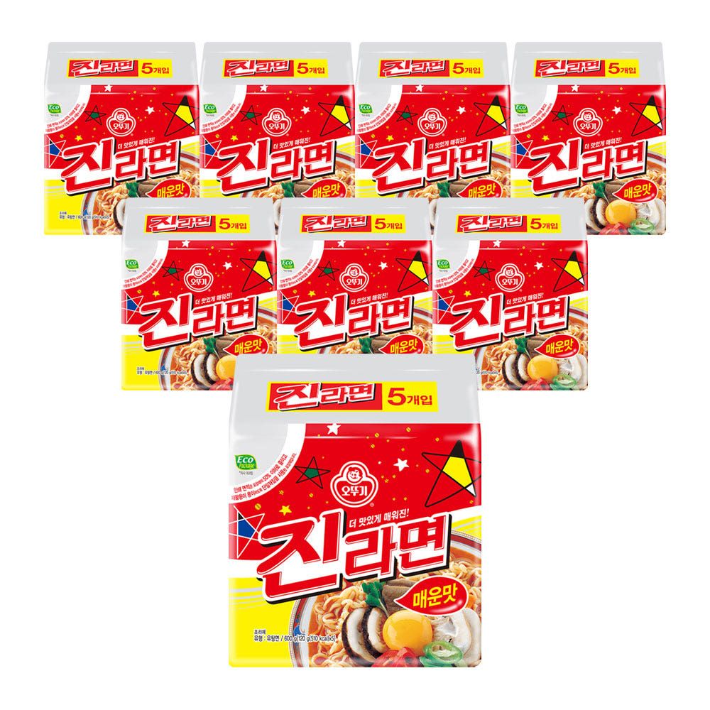 상품 이미지: 오뚜기 진라면 매운맛 120g, 40개