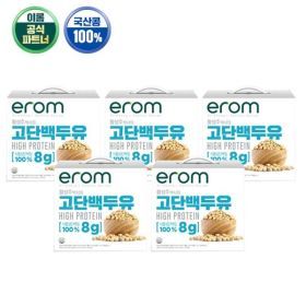 상품 이미지: (NS홈쇼핑)이롬 황성주 고단백두유 190ml x 100팩34471991
