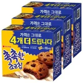 상품 이미지: 오리온 촉촉한 초코칩 320g, 3개