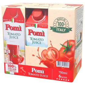 상품 이미지: 포미 토마토 착즙 주스 750ml x 12팩 무설탕 무가당 쥬스