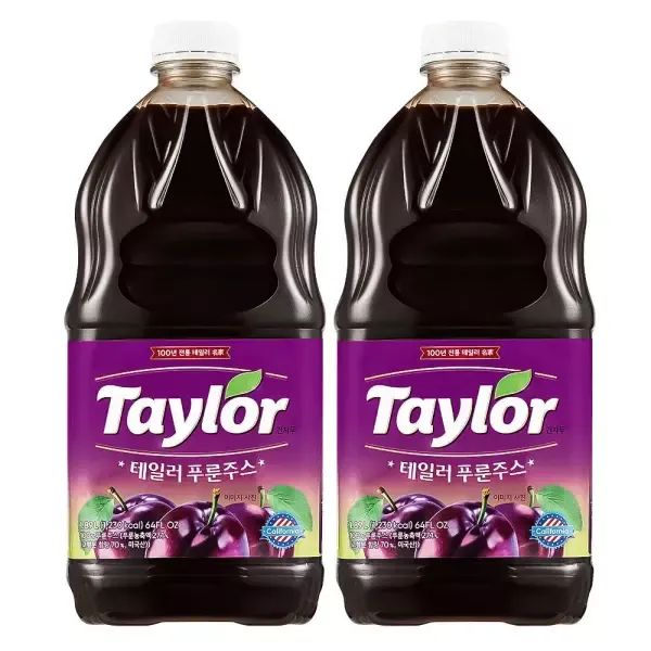 상품 이미지: [테일러팜스 공식]  푸룬주스 1.89L x 2병