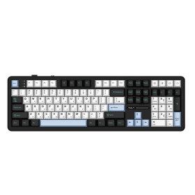 상품 이미지: AULA F108 유무선 독거미 한글 기계식 키보드 펀키스 국내 정품 스카이 블랙 LEOBOG 저소음솜사탕축