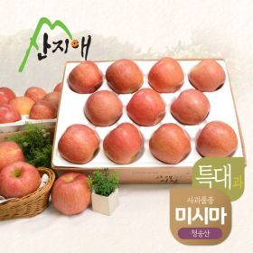 상품 이미지: 산지애 알뜰 못난이사과(특대) 4kg 2box / 당도선별 청송산 미시마