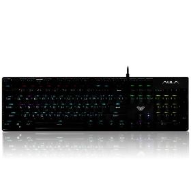 상품 이미지: (한글정발) 독거미 키보드 S2022 유선 게이밍 기계식 키보드 청축 적축 갈축 AULA 아우라