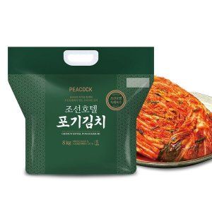 상품 이미지: 피코크 특제육수 조선호텔 포기김치 8kg(무료배송)