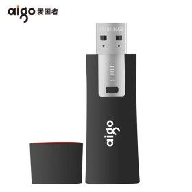 상품 이미지: Aigo 쓰기 방지 USB 플래시 드라이브 안티 바이러스 펜 8GB 데이터 잠금 메모리