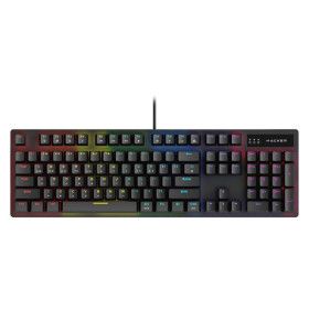 상품 이미지: K560 레인보우 무빙 LED 게이밍 기계식 키보드 적축