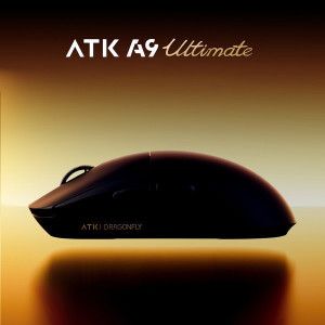 상품 이미지: 잠자리 ATK A9 Ultimate 얼티메이트 무선 게이밍 마우스 PAW3950 ULTRA 600시간 사용가능 재고보유
