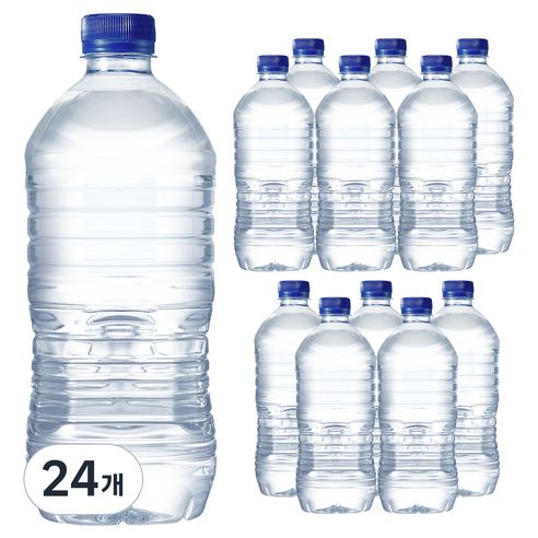 상품 이미지: 먹는샘물산수 에브리데이 산수 무라벨, 1L, 24개