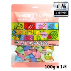 상품 이미지: 샤오커오라 다이어트 무설탕 비타민C 캔디 베트남 비타팝스 사탕, 1개, 100g