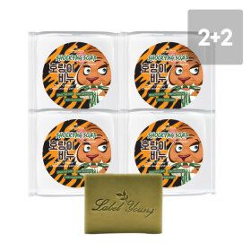 상품 이미지: 2+2) 피부진정템 시카 호랑이비누 생크림거품 신선한 제조일자