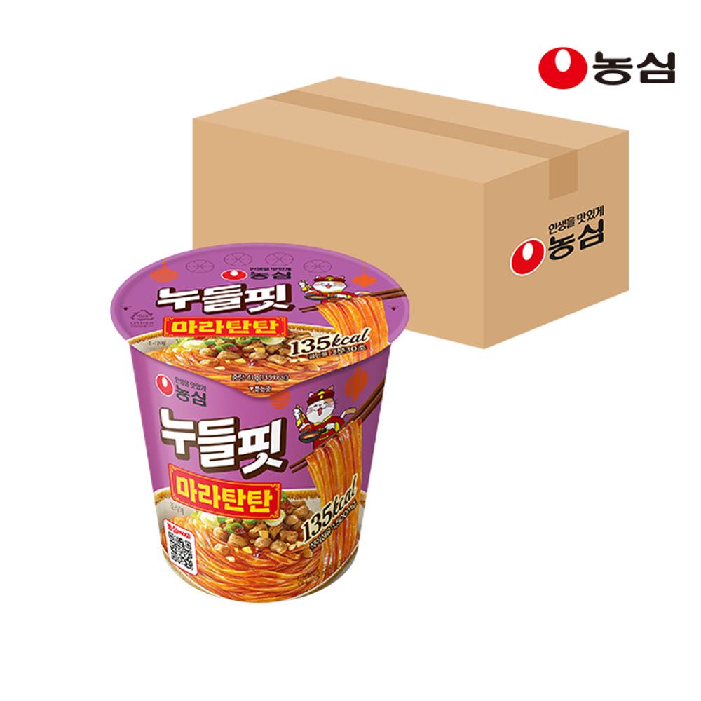 상품 이미지: 농심 누들핏 마라탄탄맛, 41g, 8개