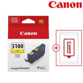 상품 이미지: 캐논 정품 잉크 PFI-5100 PRO-310 전용 Y (옐로우)  캐논 물티슈 증정