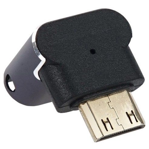 상품 이미지: 컴스마트 Mini HDMI 변환 젠더 2.1 8K 60Hz UHD 연장 MF 미니 꺾임