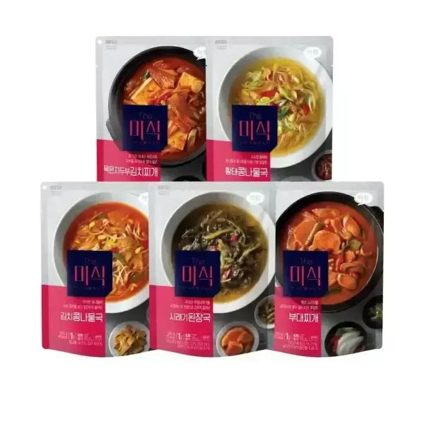 상품 이미지: [더미식] 황태+김치+시래기+부대+묵은지set 외 국탕류