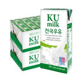 상품 이미지: 건국우유 건국유업 멸균우유 200ml 48팩