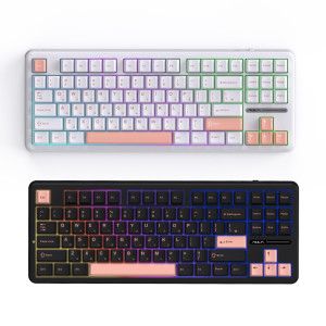 상품 이미지: AULA F87 Pro 유선 다크 올리비아 KTT 저소음바다축 독거미 한글 기계식 키보드 펀키스 국내 정품