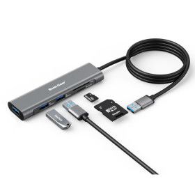 상품 이미지: USB 3.0 허브 5in1 멀티포트 BG-UH3 1.2m SD 카드리더기 USB 3포트
