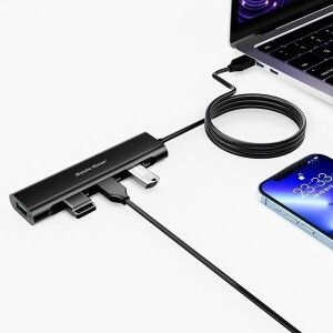 상품 이미지: 멀티포트 USB 3.0 허브 4 in 1