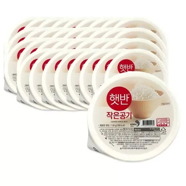 상품 이미지: CJ 햇반 백미 130g x36개 / 작은공기 즉석밥