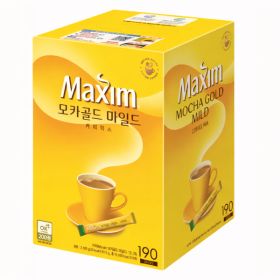 상품 이미지: 맥심 모카골드 마일드 커피믹스 190T (12g x 190개입) 사무실 등산 캠핑 필수품
