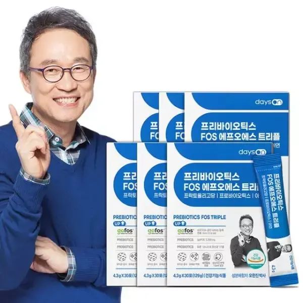 상품 이미지: [ETV]데이즈온 프리바이오틱스 FOS 에프오에스 트리플 6개월