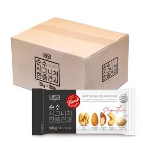 상품 이미지: 너트리  순수 하루 한줌견과 선물세트 100개입