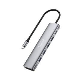 상품 이미지: 마하링크 USB C타입 6in1 멀티허브 4K 60hz 3.0 PD100W ML-UC6304