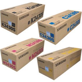 상품 이미지: 삼성정품 4색세트 CLT-K2430S+C2430S+M2430S+Y2430S
