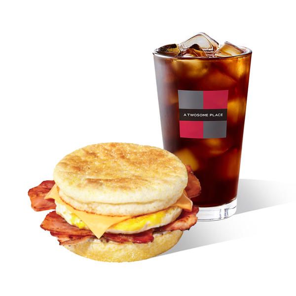 상품 이미지: [투썸] 부드러운 에그 잉글리쉬 머핀 + 아메리카노 R