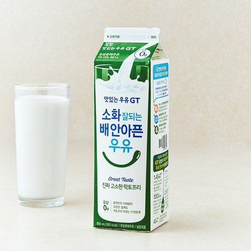 상품 이미지: 남양유업 맛있는우유GT 고소한 락토프리, 900ml, 1개