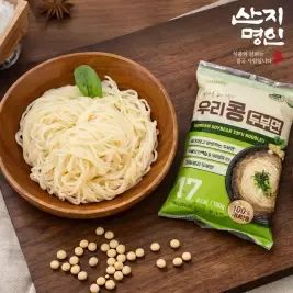 상품 이미지: [산지명인] 100g당 17kcal 바로먹는 두부면 180g x 10팩 해썹인증